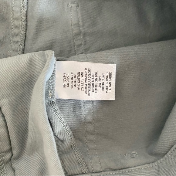 NWOT Nili Lotan Jenna Pant - Steel Blue with Tape - Picture 6 of 9